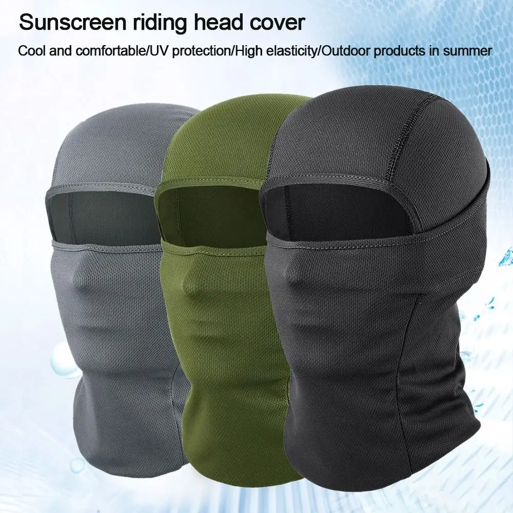 Gorros de ciclismo pasamontañas de cara completa cubierta de esquí sombrero de bicicleta a prueba de viento transpirable Anti-UV Motocross casco de motocicleta sombreros con forro - imagen 3