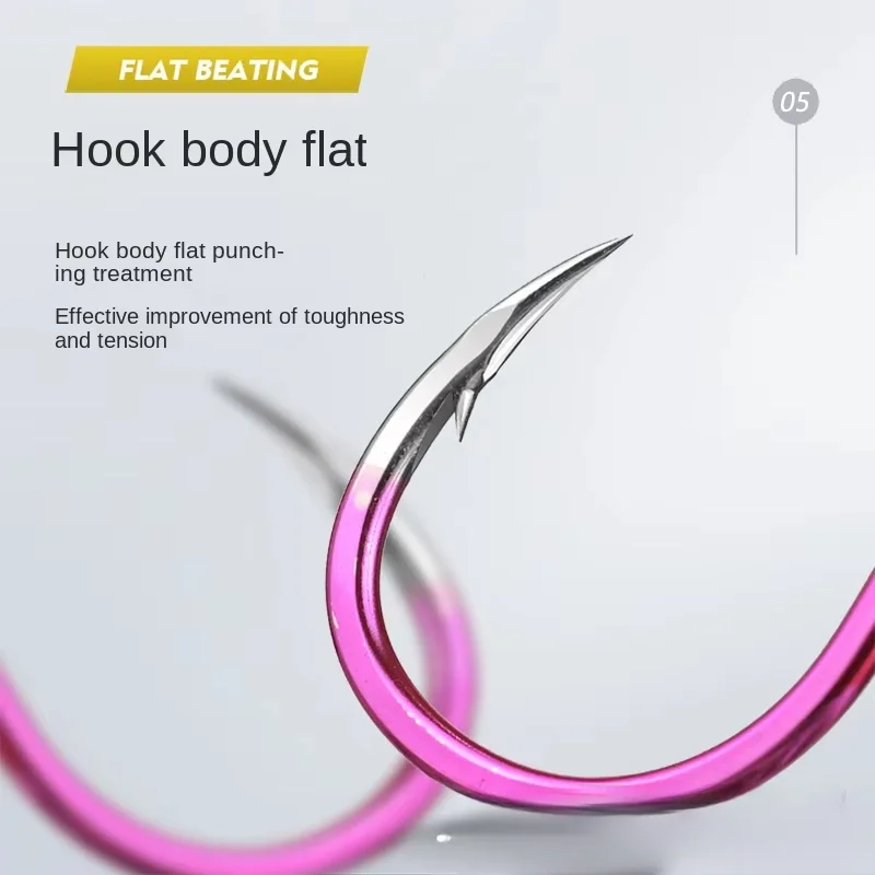 Cuerda de pesca de rocas de mar de montaña arrugada eléctrica púrpura KEARMMING 808 - imagen 3