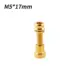 M5-17mm-gold