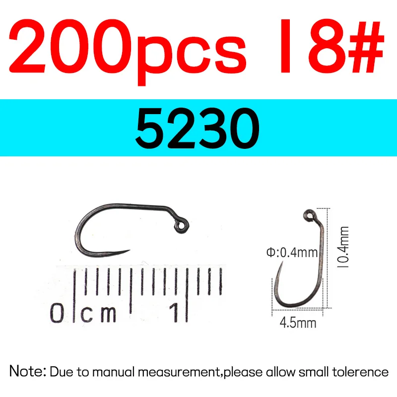 200pcs size 18