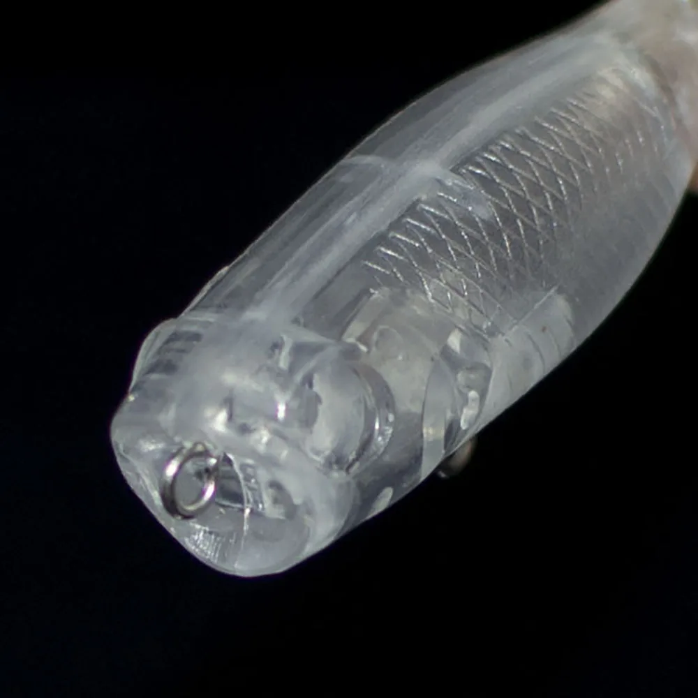 Countbass-Señuelos de pesca duros en blanco, flotantes, 42mm/1,7 ", 3g/0,1oz, Topwater, Popper, Wobblers sin pintar, cuerpos de cebo duro, 10 Uds.