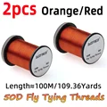 2pcs Orange I Red