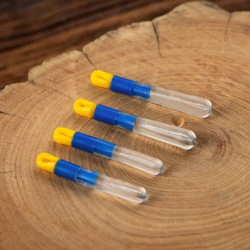 4 unids/caja flotador de silicona para peces, soporte para flotador de peces con rotación, soporte para Bobbers desmontable, herramientas de pesca de grado Extra anudado - imagen 5