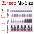 2 Sheets Mix Size