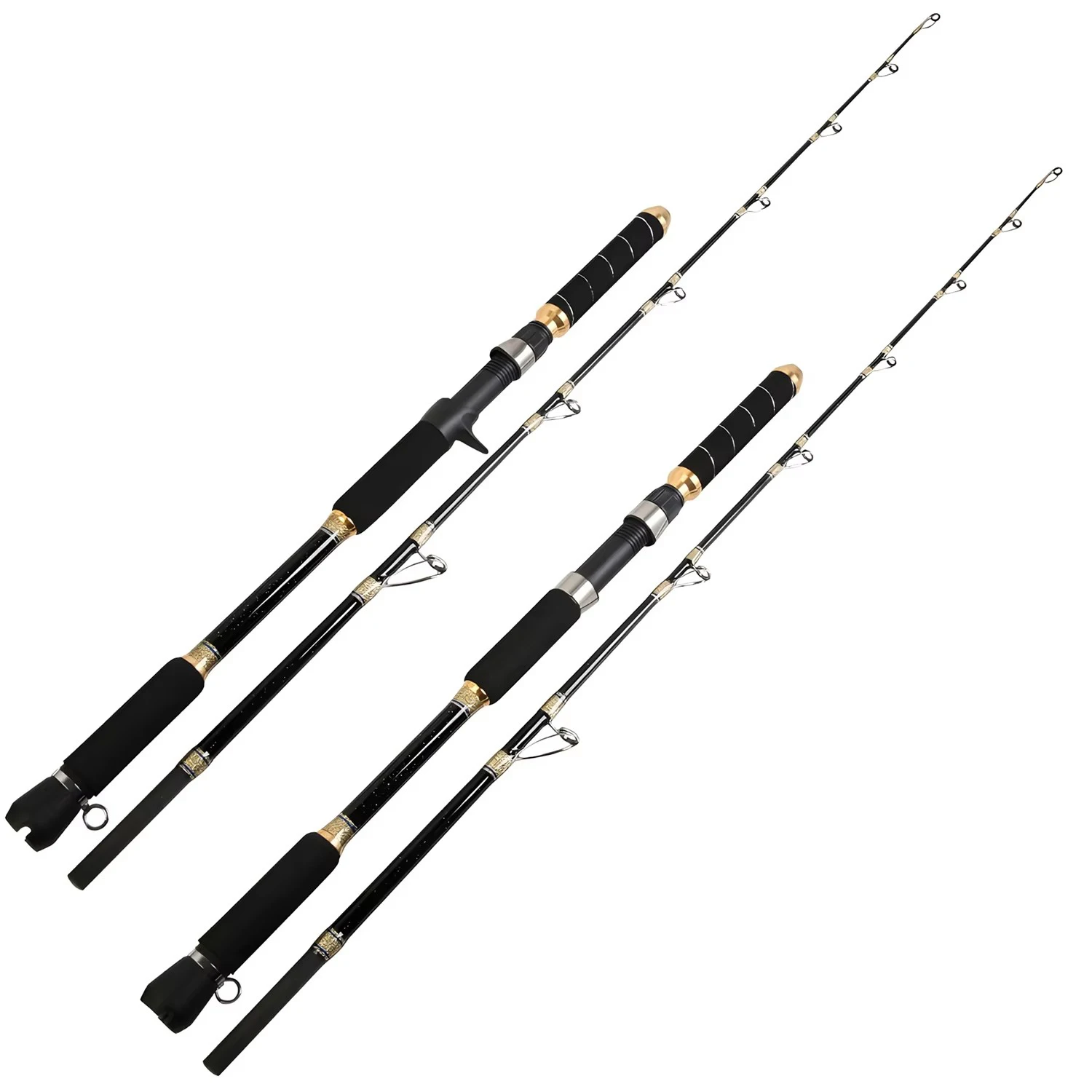 Increíble barco de mar, aparejos de caña de pescar de Jigging lento, caña de lanzamiento giratoria de peces de agua salada, caña de pescar profesional en el océano con señuelo de 800g - imagen 2