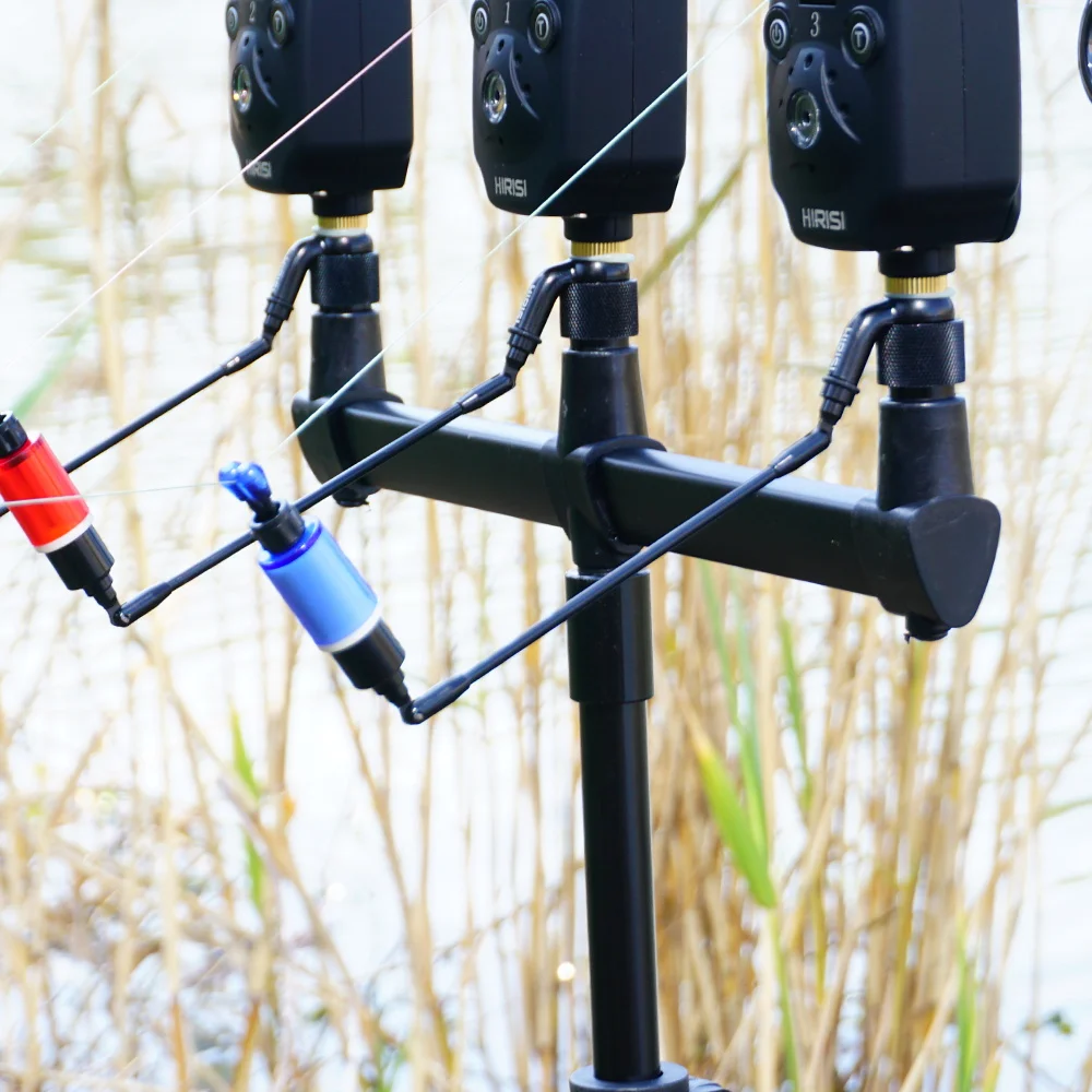Hirisi-banco de pesca de carpa, palos y barras de zumbido, juego de cápsulas de caña de pescar con conector de cambio rápido, accesorios de pesca de carpa - imagen 3
