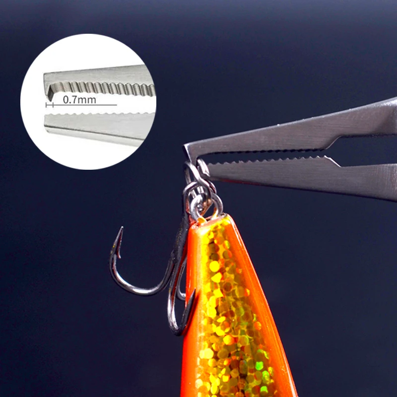 Alicates multifunción pesca – Corta líneas trenzadas y saca anzuelos - imagen 4