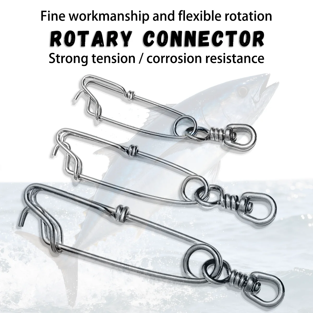 Anzuelo Universal con Conector Giratorio Pesca Mar – Señuelo Luz