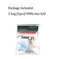 5pcs 9986 Size 4-0