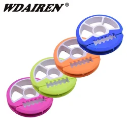 Caja de línea principal de pesca de arcoíris, tablero de bobinado, herramientas de pesca de alta calidad, husillo de silicona, carrete principal, aparejos de pesca, 1 ud.