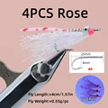 4pcs rose