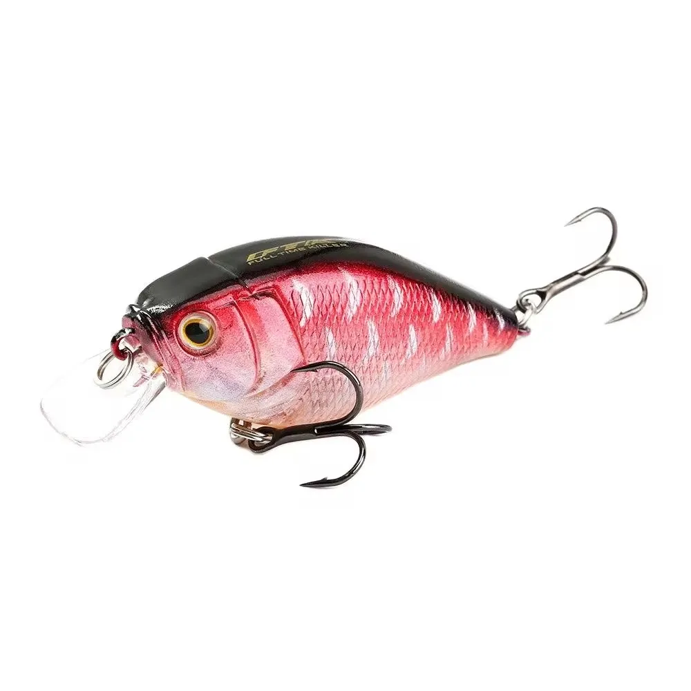FTK 9g 50mm señuelo de pesca Crankbait Topwater cebo Artificial duro Wobblers Swimbait para aparejos de pesca de lubina y trucha - imagen 5