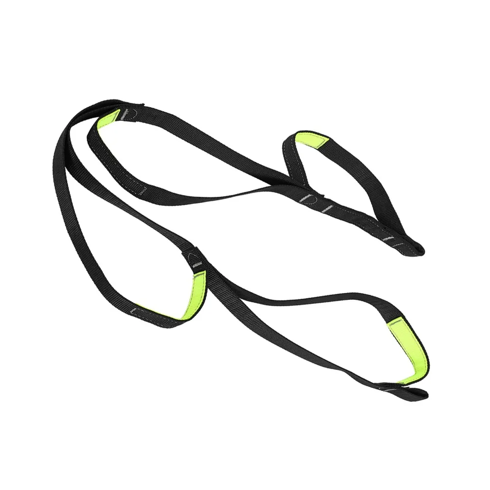 Pedal de escalada de fibra de poliéster, correa ajustable, eslinga ascendente de escalada de 4 pasos, cuerda de escalada, cuerda plana para espeleología - imagen 3