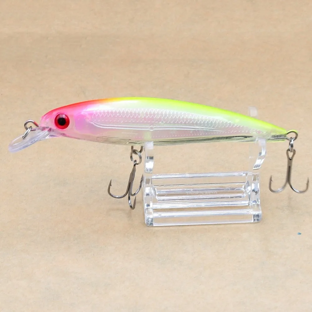 Señuelo Crankbait Flotante – Anzuelos Triples Ojos 3D - imagen 3