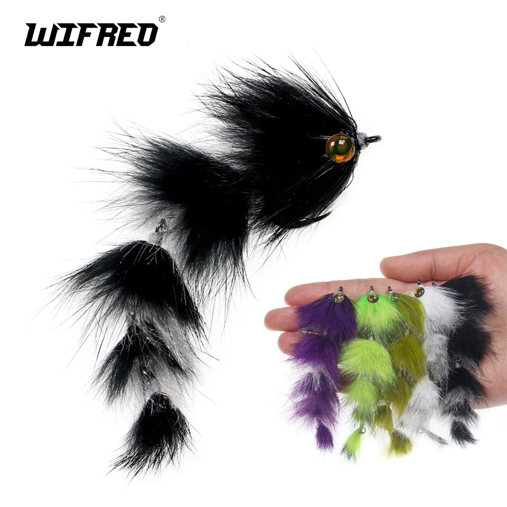 Wifreo 4,13 "cambiador Finesse pez articulado columna Streamer mosca gran juego Baitfish trucha lubina Lucio Tarpon señuelo de pesca de agua salada - imagen 2