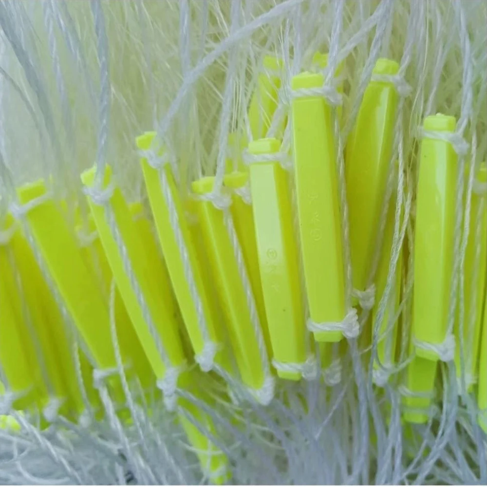 POUI COME DREAM Red De Pesca De nailon Monofilamento Red De enmalle De 3 capas Red De Pesca, longitud 20m-100m, línea reforzada De 0,18mm a 0,22mm - imagen 5