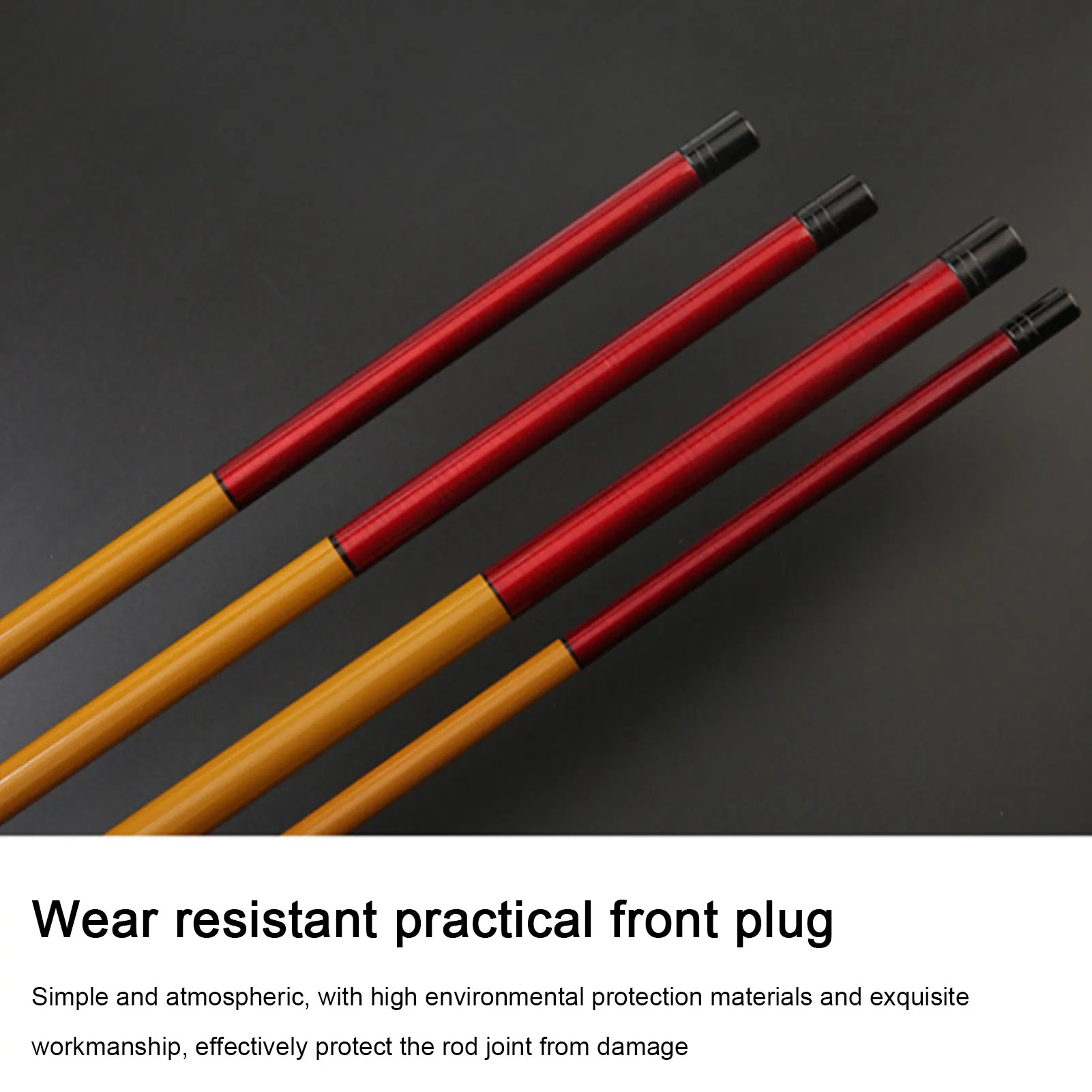 Caña de pescar ligera y dura con mango ajustable, junta de bambú de alto carbono, 28 - imagen 2