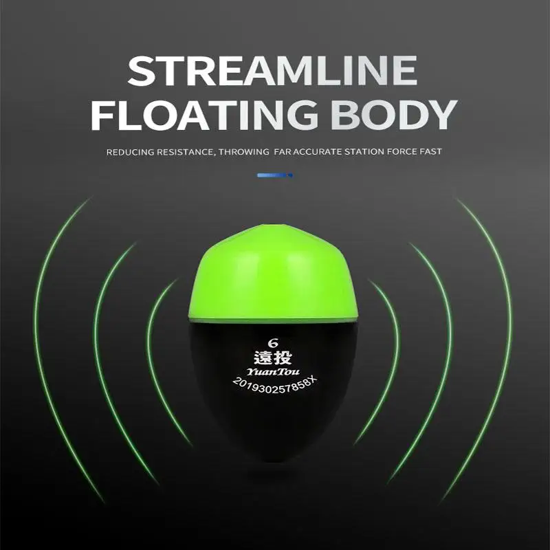 Boya de pesca anticolisión, palo luminoso insertado, accesorios de aparejos de pesca - imagen 5