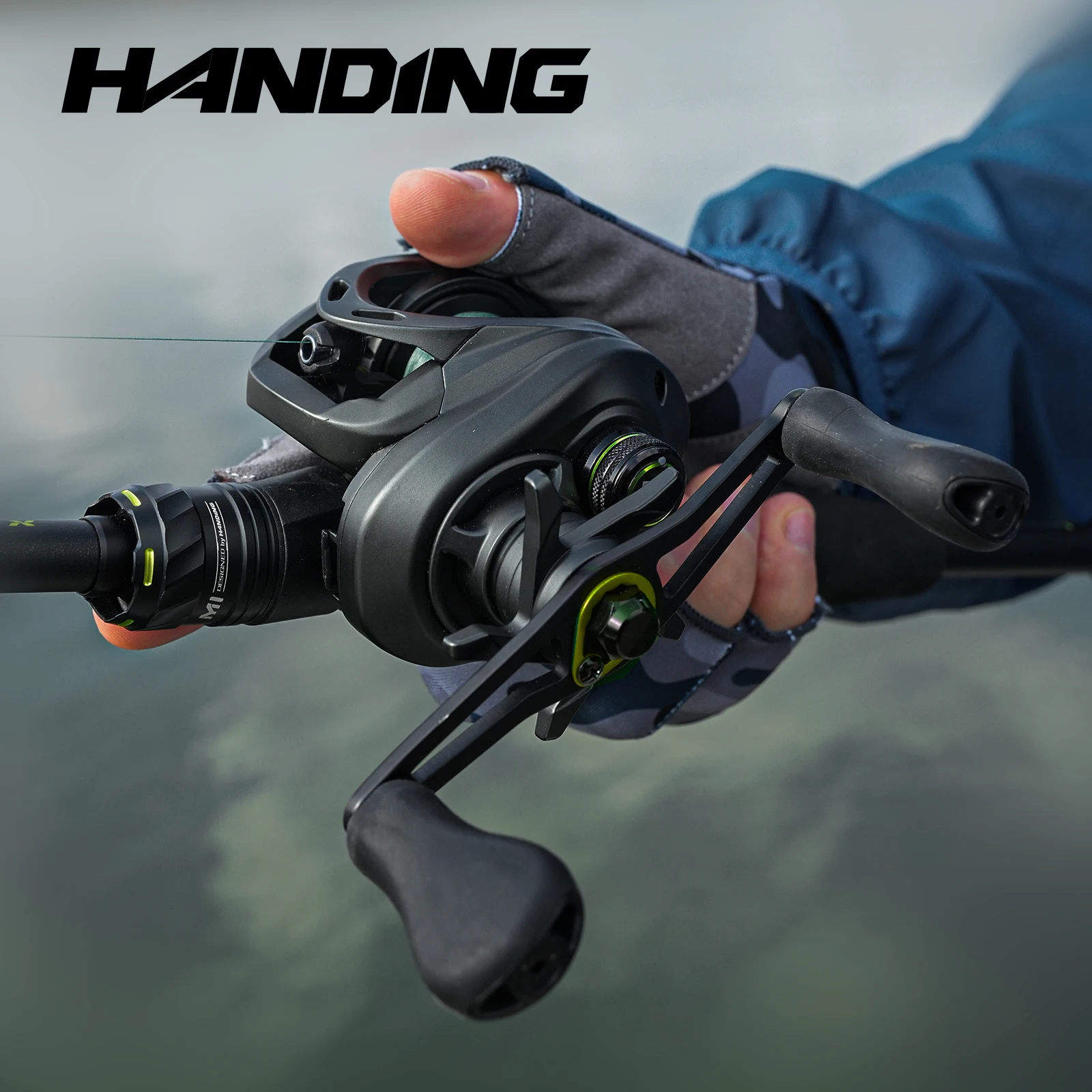 Carrete Baitcast Handing 7.2:1 – 8 kgarrastre, 6+1 rodamientos - imagen 3