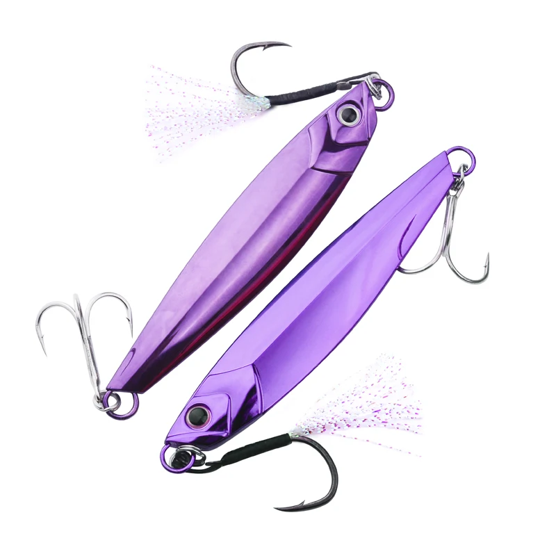 PROBEROS-cuchara de Metal para Jigging, señuelo de Pesca de Mar de arrastre fundido, cebo duro Artificial, Lurre, 52g-1,8 oz, 1 unidad - imagen 3