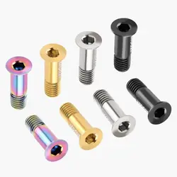 Tornillos de rueda Jockey de cambio trasero de aleación de titanio, pernos fijos, transmisión de conversión, pernos de fijación de polea de cambio trasero, 2 uds.