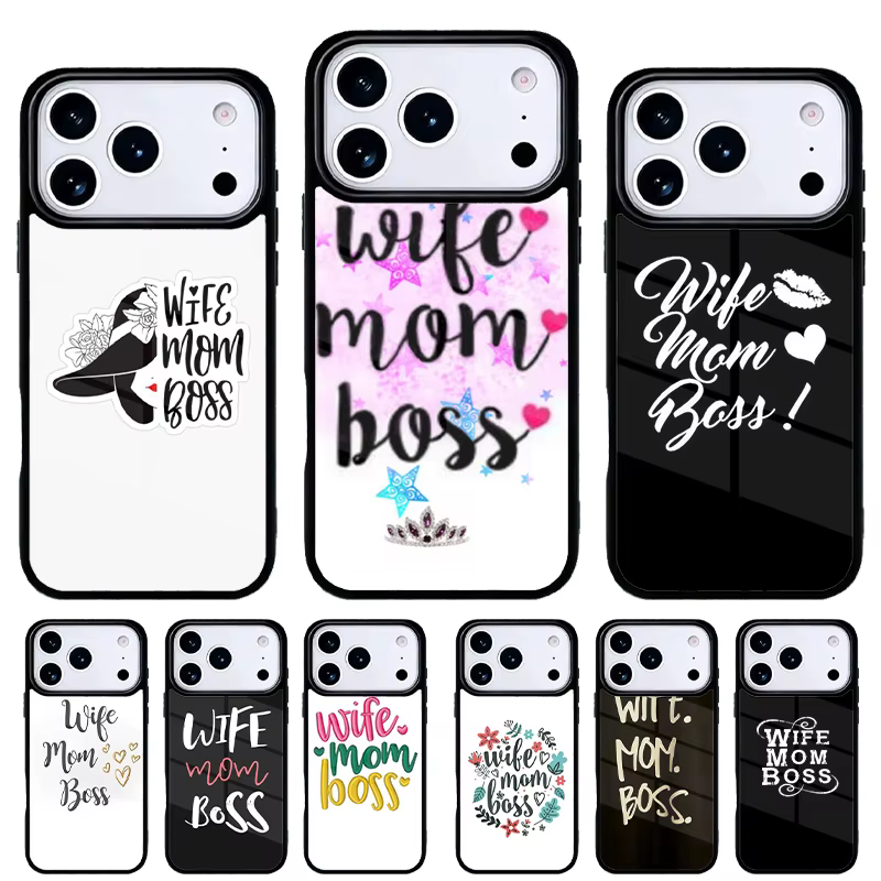 Funda impermeable iPhone para pesca – Diseño Esposa Mamá Jefa