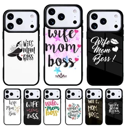 Funda impermeable iPhone para pesca – Diseño Esposa Mamá Jefa