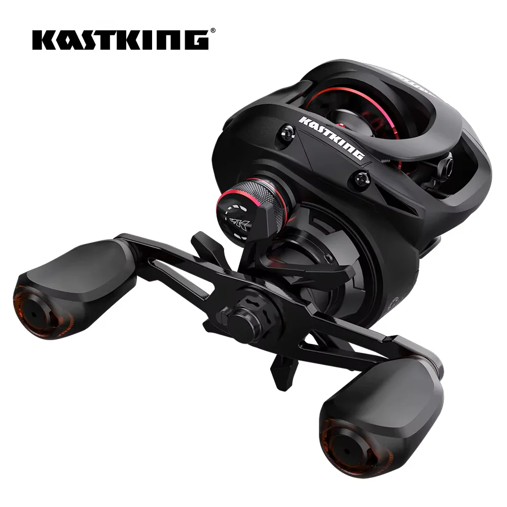 Carrete de Baitcasting KastKing Brutus, sistema de frenado magnético, relación de engranaje 7,2: 1, 5 + 1 rodamientos de bolas, bobina de pesca de arrastre máximo de 8KG - imagen 5