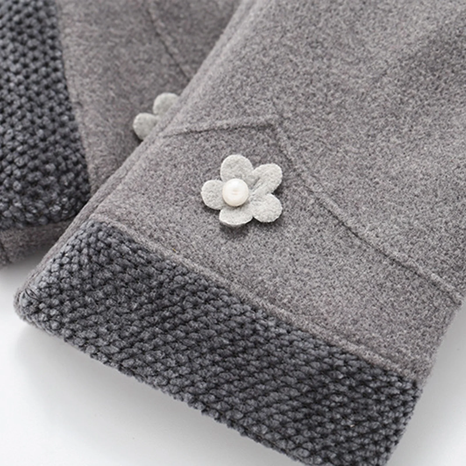 Guantes de pesca de invierno para mujer, manoplas de felpa a prueba de viento para exteriores, ciclismo, Camping, esquí, guantes cálidos, ropa protectora de manos a la moda - imagen 5