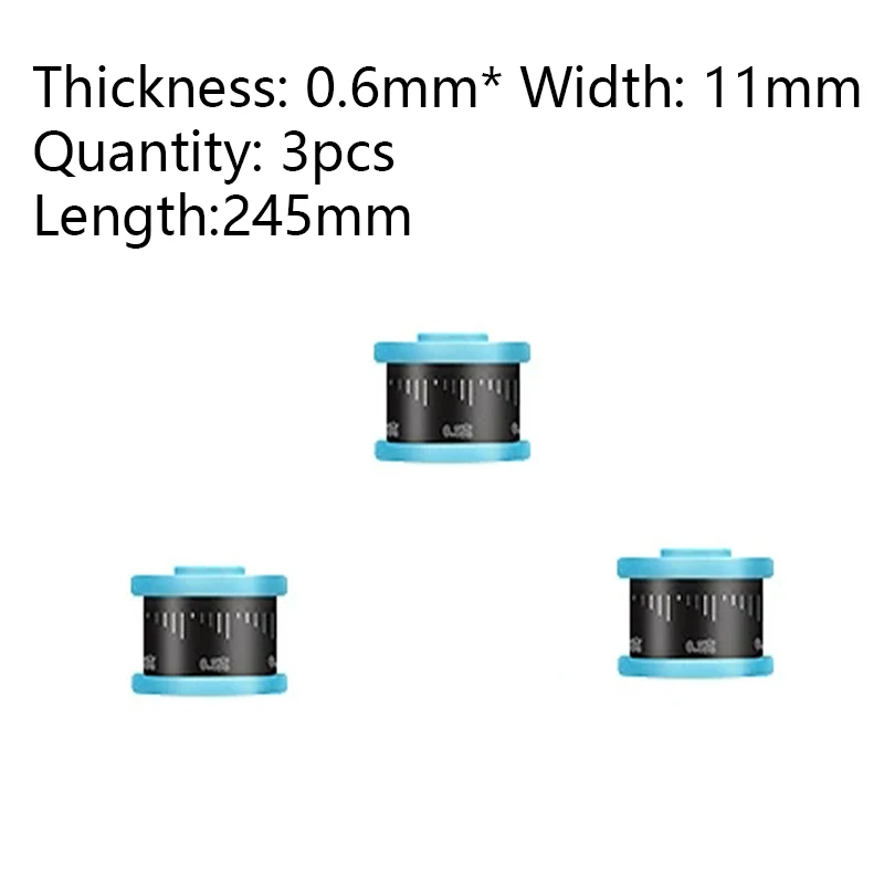 0.6x11mm 3pcs