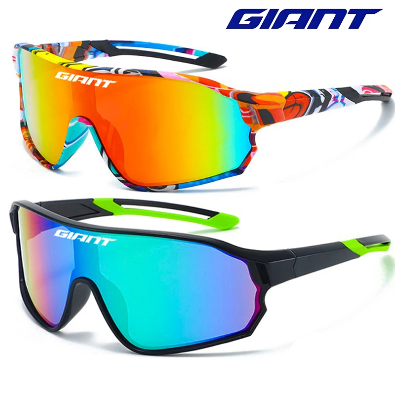 Giantes gafas de ciclismo de larga distancia UV400 lentes antiniebla REVO claridad HD certificado CE/ANSI diseño de ojo de gato MTB/bicicleta de carretera - imagen 2