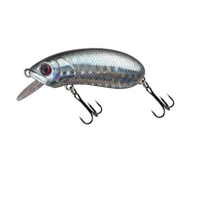 1 Uds Crankbait 60mm 9g Señuelos de pesca de hundimiento lento cebo de manivela pequeña Mini fregadero Minnow duro Artificial lubina trucha perca Lucio pescado - imagen 2