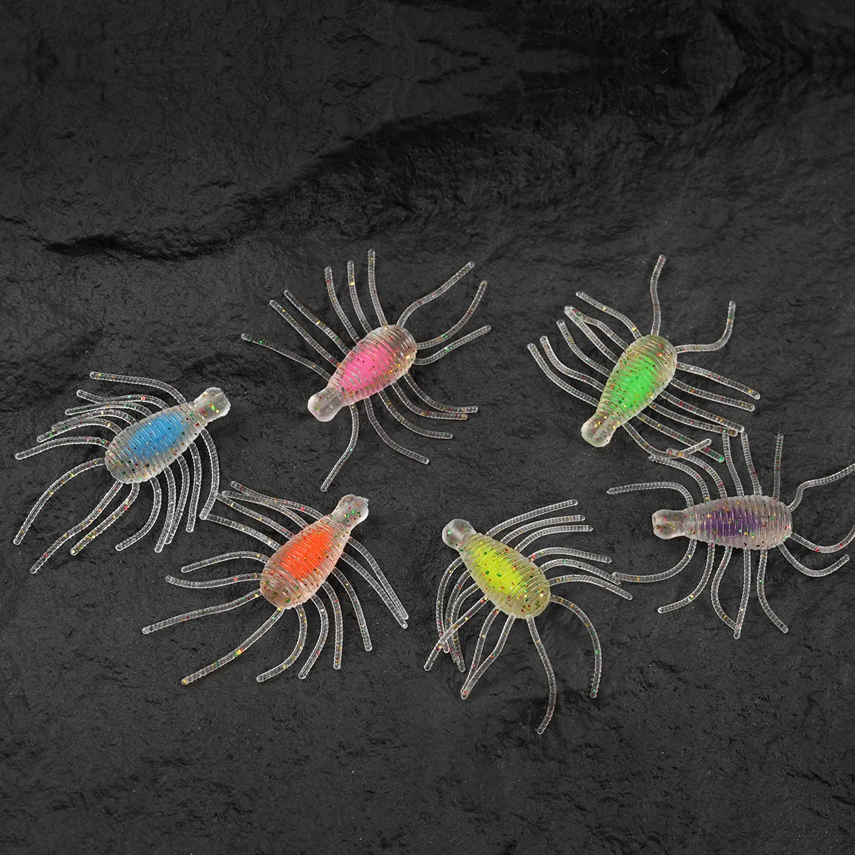 Señuelo de pesca Johncoo, señuelo de gusano flotante, 2,7 cm, 1,28g, señuelo pequeño para trucha, señuelo flotante para insectos y señuelo de pesca Ajing, 20 unids/caja - imagen 4