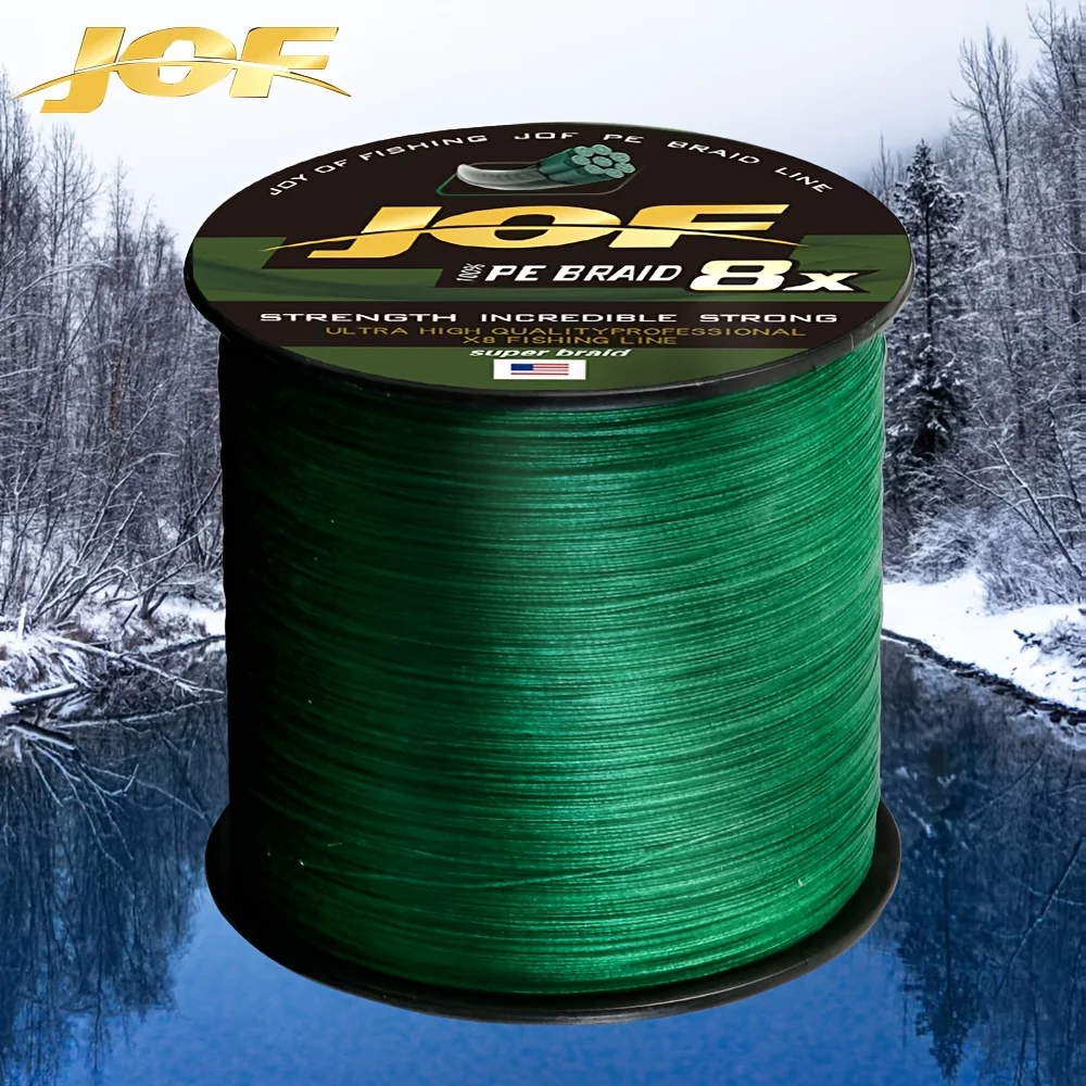 JOF 8 Strands Braided Fishing Line 300M Japan X8 PE Multifilament braided fishing line Carp fishing accessories fishing Pesca