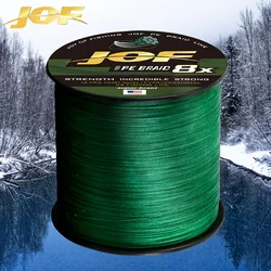 Sedal trenzado JOF X8 PE 8 hebras - Fabricación japonesa