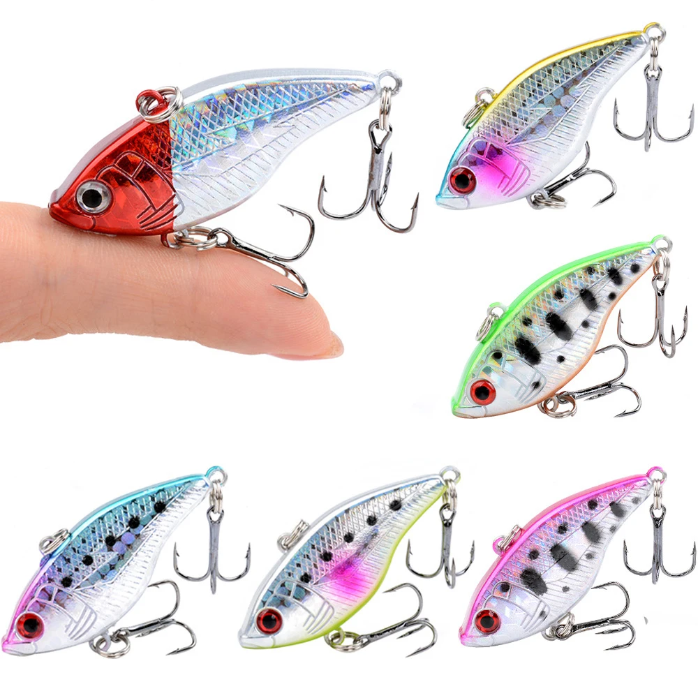 Señuelos VIB hundentes – Crankbait de profundidad con anzuelos triples - imagen 4