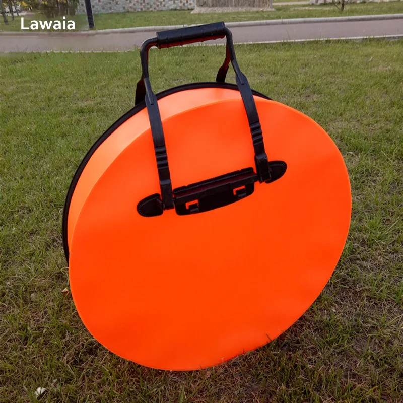Bolsa de pesca Lawaia EVA, bolsa de aparejos impermeable de una capa, bolsa de equipo de pesca multiusos resistente al desgaste, paquete más grueso para el cuidado del pescado - imagen 3