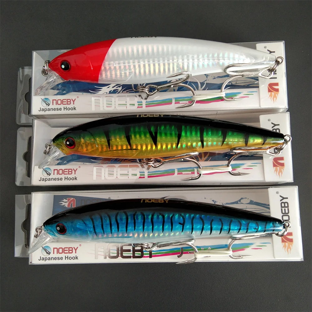 Señuelo Minnow Noeby 14 cm – Crankbait Flotante para Carpa y Perca