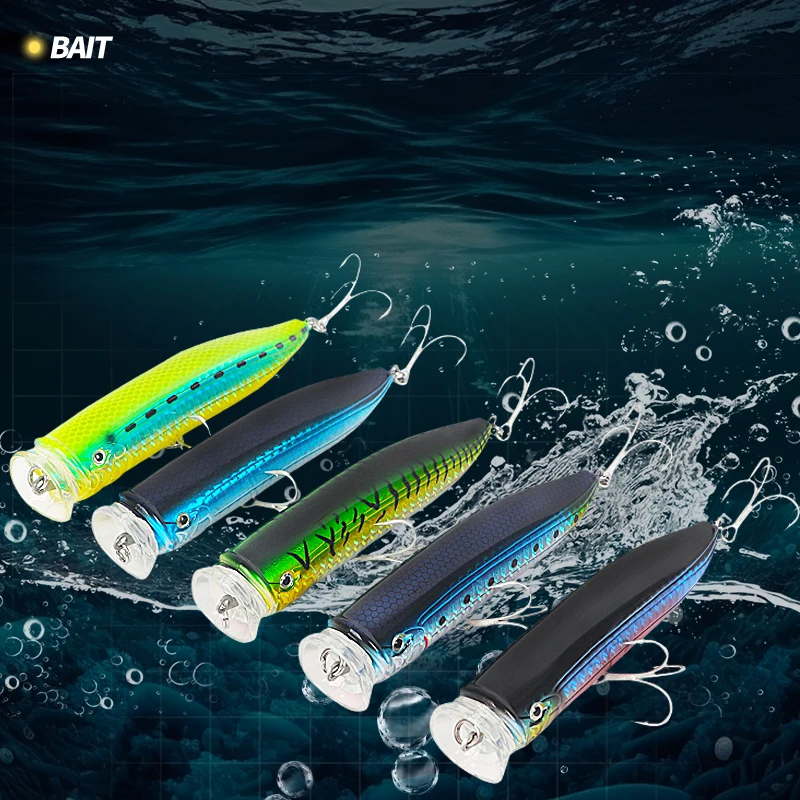 Experimente la emoción de la pesca con nuestros señuelos vibrantes y duraderos