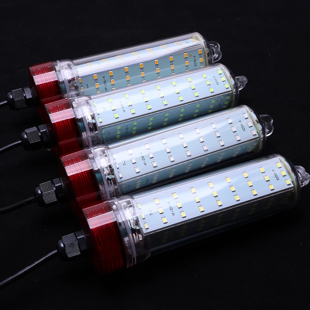 Foco LED subacuático señuelo peces – Luz sumergible para pesca nocturna - imagen 2