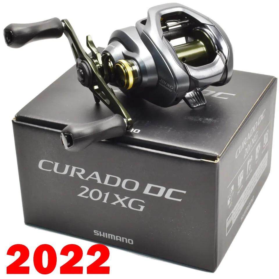 SHIMANO-carrete de pesca CURADO DC, accesorio para Baitcasting, 6,2: 1/7, 4:1/8,5: 1 6 + 1BB 5KG, fuerza de potencia, cuerpo, luz suave - imagen 3
