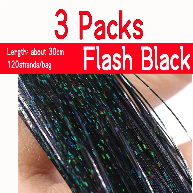 3 pack flash black