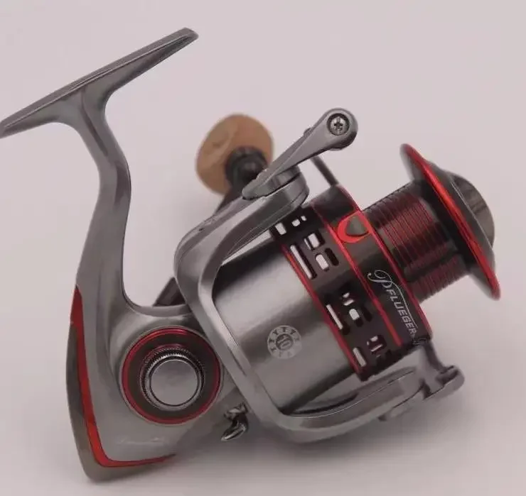 Pflueger President edición limitada 2000 2500 3000 3500 4000 carrete de pesca giratorio 9 + 1BB 5,2:1/6,2:1 aleación de aluminio ligera - imagen 3