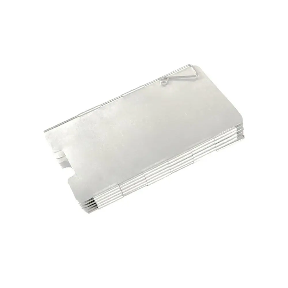 9 placas de cocina para acampar, protector contra el viento de aluminio a prueba de viento, estufa de campamento, parabrisas, utensilios de cocina, equipo de Camping seguro para acampar - imagen 4