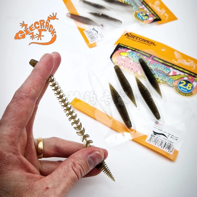 Palo de fuelle de Geecrack japonés, patatas fritas ciclónicas flotantes, edición flotante, pesca invertida sin - imagen 2