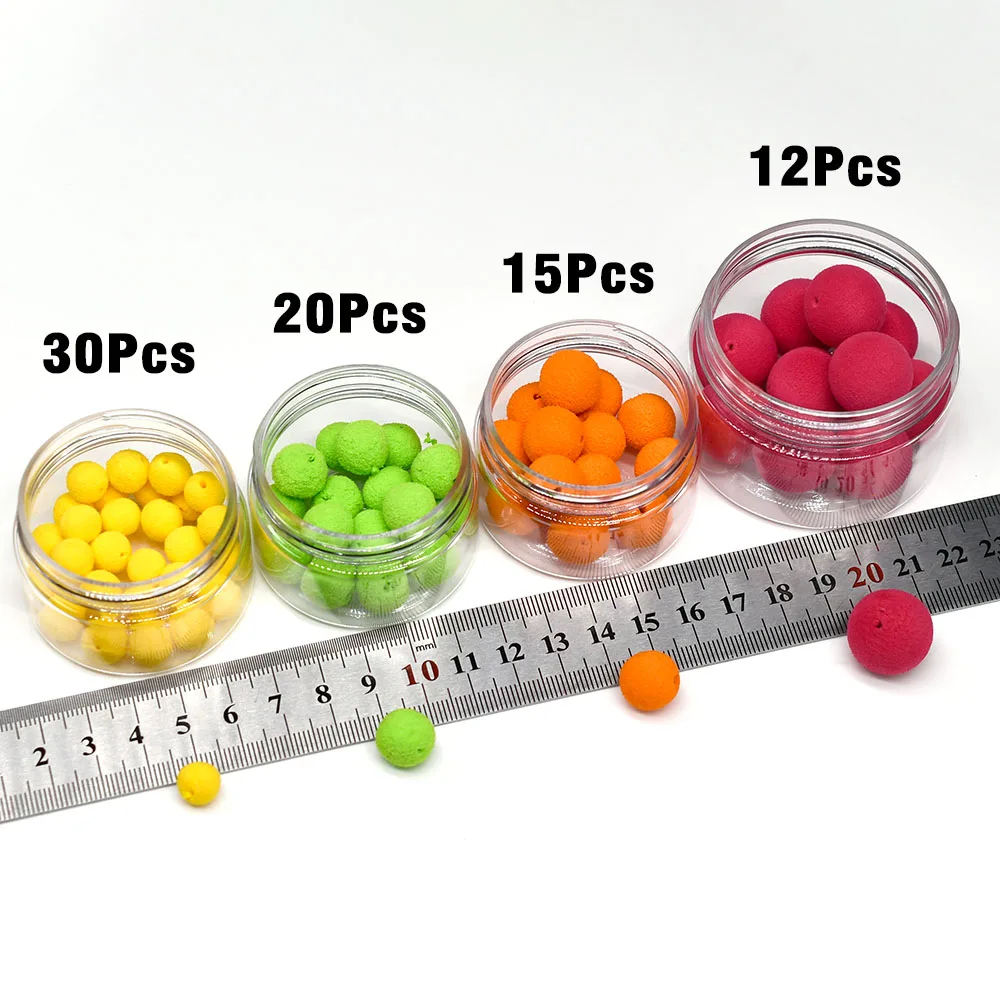 Cebo Boilie para carpa, señuelo flotante con olor con sabor a maíz, cebos de pesca artificiales, cebo emergente, accesorios de pesca de carpa - imagen 3