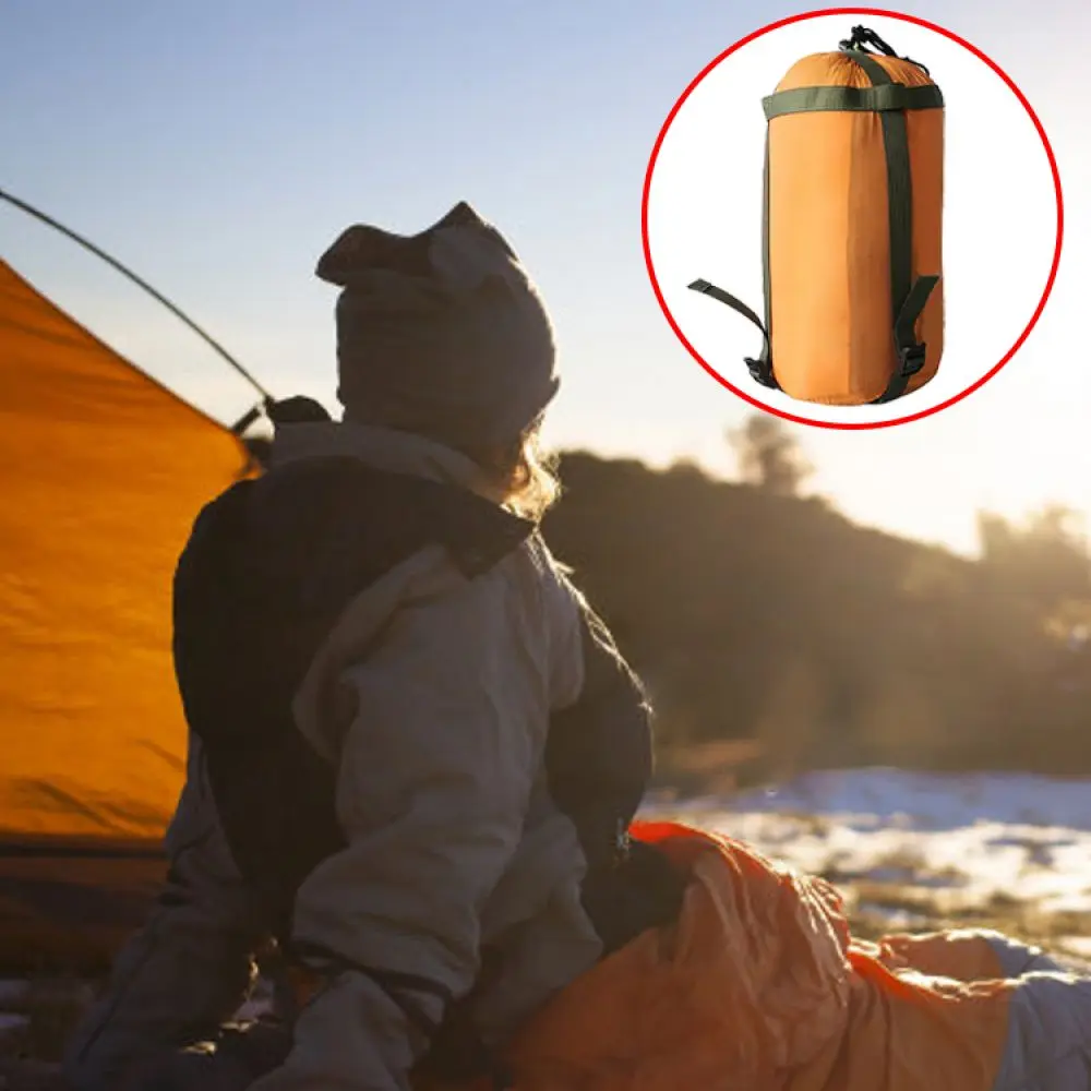 Bolsa compresión saco dormir camping emergencia - imagen 2