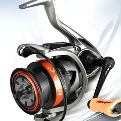 Histar MS-X carrete spinning naranja ligero máxima potencia arrastre