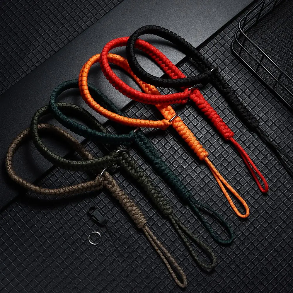 Correa de muñeca paracord ajustable y anticaída para pesca - imagen 2