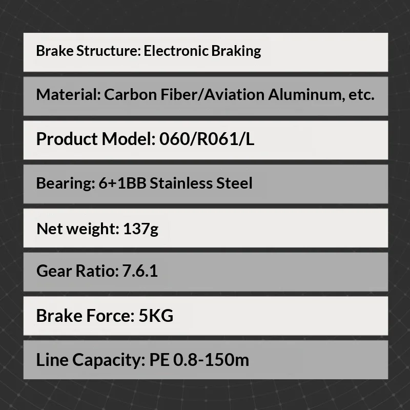 Carrete ZEAL 7,6 con freno electrónico – Potencia 5kg y solo 137g - imagen 4
